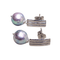 Boucles d'oreilles en or blanc 18k et perles Keshi 58 Facettes TA251