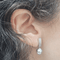 Boucles d'oreilles en or blanc 18k et perles Keshi 58 Facettes TA251