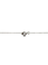 Collier en or blanc avec saphir et diamants 58 Facettes 2126