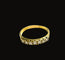 Bague 62 Bague rivière - Or jaune 18k et diamants 0,35 ct (années 1960) 58 Facettes