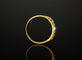 Bague 62 Bague rivière - Or jaune 18k et diamants 0,35 ct (années 1960) 58 Facettes