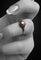 Bague 52 Bague Jugendstil - Bague en or jaune avec diamant 0,20 ct 58 Facettes