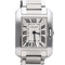 Cartier Tank Anglaise - Montre PM en acier