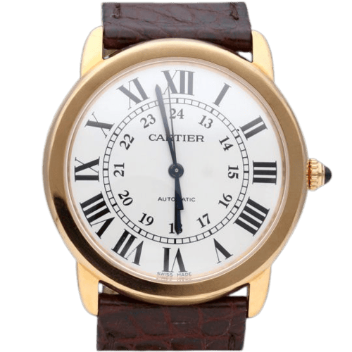 Cartier Ronde Solo - Montre en or rose