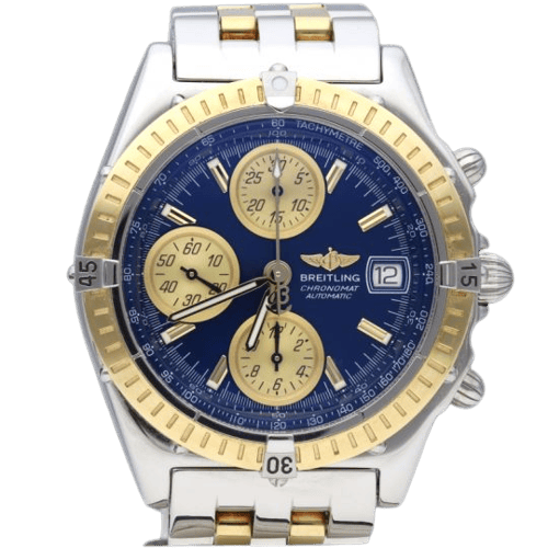 Montre Breitling Chronomat - Montre en or jaune et acier 58 Facettes MT47258