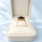 55 Bague marguerite en or jaune 18K et grenats 58 Facettes 1789