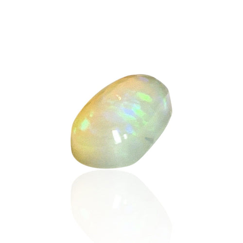 Opale d’Éthiopie - Pierre 7,345 ct taille cabochon ovale mixte 58 Facettes #26-118-OPWLOV