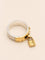 53 HERMÈS Kelly Cadenas - Bague en argent et or 18 carats 58 Facettes WC-2026-3540