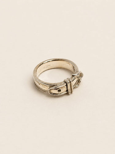 53 Hermès Ceinture - Bague en argent 58 Facettes WC-2026-3595