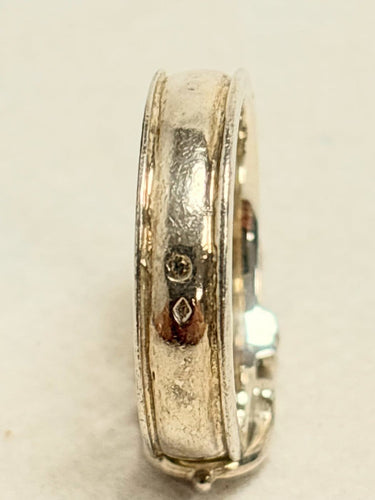 53 Hermès Ceinture - Bague en argent 58 Facettes WC-2026-3595