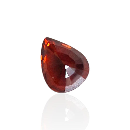 Grenat spessartite - Pierre 2,41 ct taille goutte mixte orange intense 58 Facettes #26-119-GRSPPR