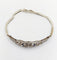 Bracelet Art déco en or blanc, platine, diamants et saphirs 58 Facettes A07544