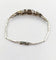 Bracelet Art déco en or blanc, platine, diamants et saphirs 58 Facettes A07544