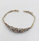 Bracelet Art déco en or blanc, platine, diamants et saphirs 58 Facettes A07544