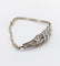 Bracelet Art déco en or blanc, platine, diamants et saphirs 58 Facettes A07544