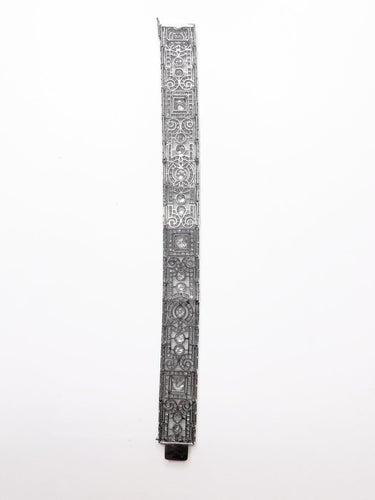 Art déco - Bracelet articulé en platine et diamants 58 Facettes SKU DO/090726