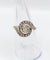 54.5 Bague tourbillon en or 18k, platine et diamants 58 Facettes A07547