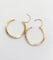 Créoles vintage en or rose 18k 58 Facettes A07551