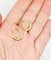Créoles vintage - Boucles d'oreilles en or 18k 58 Facettes A07552