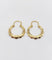 Créoles vintage - Boucles d'oreilles en or 18k 58 Facettes A07552