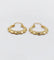 Créoles vintage - Boucles d'oreilles en or 18k 58 Facettes A07552