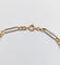 Bracelet vintage maille Figaro en or blanc et jaune 18k 58 Facettes A07559