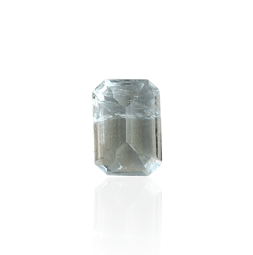 Pendentif Aigue-marine - Pierre 2,27 ct du Mozambique 58 Facettes #26-123-BRAMEM