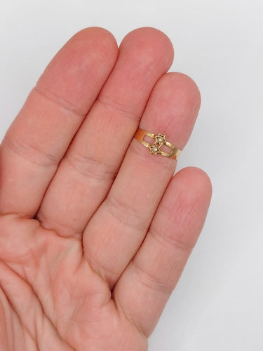 50 Bague toi et moi antique en or rose 18k et perles 58 Facettes A07561