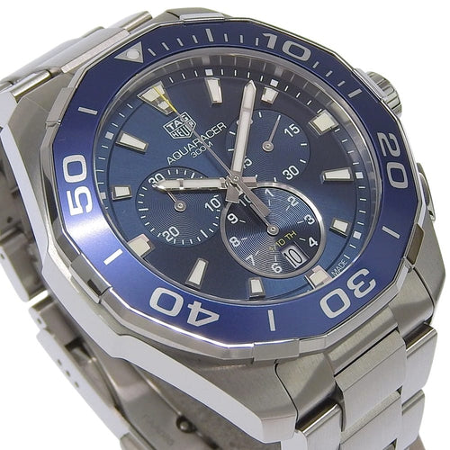 Montre Tag Heuer Aquaracer - Montre chronographe quartz en acier inoxydable 58 Facettes hi9u7yp5iq