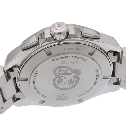 Montre Tag Heuer Aquaracer - Montre chronographe quartz en acier inoxydable 58 Facettes hi9u7yp5iq