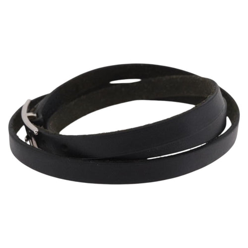 Bracelet Hermès Hapi 3 - Bracelet en cuir et métal 58 Facettes kmzk03lctl
