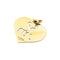 Pendentif O.J.Perrin Cœur Légendes - Pendentif en or jaune 58 Facettes 35814