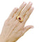 Bague 56 Hérail Babul Work - Bague en or jaune et tourmaline rose 58 Facettes 35834