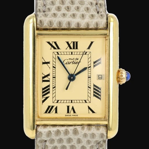 Cartier Tank - Montre vermeil 58 Facettes MT46467