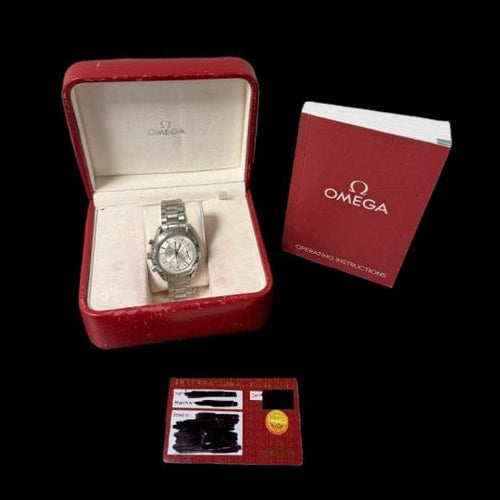 Omega Speedmaster - Montre chronographe automatique en acier 58 Facettes MT46373