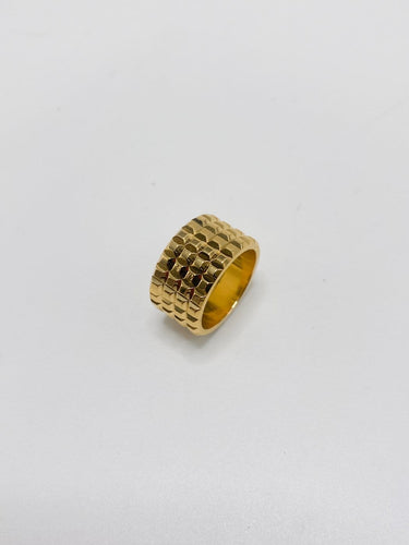 52 Boucheron Clou de Paris - Bague en or jaune 18 carats 58 Facettes SKU BOP/260043