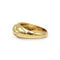 54 Bague jonc en or jaune 750, diamant et saphir 58 Facettes 260039SP