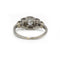 52 Art Déco - Bague en platine et diamants 58 Facettes 260173R