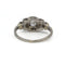 52 Art Déco - Bague en platine et diamants 58 Facettes 260173R