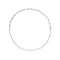 AITCHES Disco - Collier tennis en or blanc et diamants 58 Facettes GPD1032WG