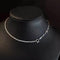 AITCHES Disco - Collier tennis en or blanc et diamants 58 Facettes GPD1032WG