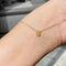 Collier en or 18 carats et diamant jaune ovale 0,50 ct 58 Facettes GPD1023YG