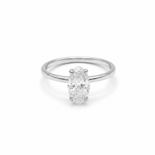 55 Bague en or blanc et diamant marquise 1,56 carat 58 Facettes 2003/22