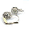 Boucles d'oreilles en or 18 kt et diamants taille ancienne 58 Facettes 450/26 A