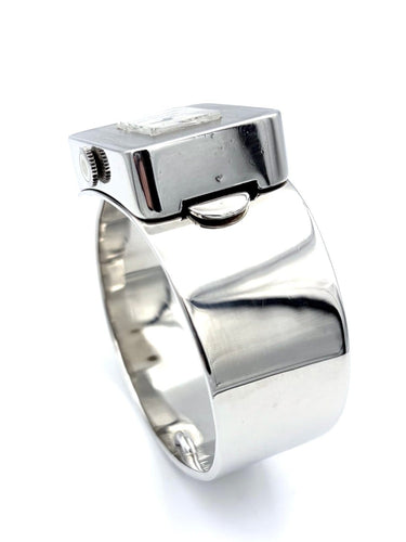 Hermès - Montre vintage en argent à mouvement mécanique 58 Facettes HERMES MON