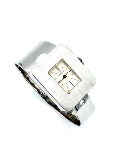 Hermès - Montre vintage en argent à mouvement mécanique 58 Facettes HERMES MON