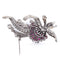 Broche vintage - Broche en or blanc avec rubis et diamants 58 Facettes SP 82 '(00549)