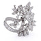 Broche Broche vintage en platine et diamants 58 Facettes SP83 '(00769)