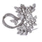 Broche vintage en platine et diamants 58 Facettes SP83 '(00769)