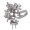 Broche vintage en platine et diamants 58 Facettes SP83 '(00769)
